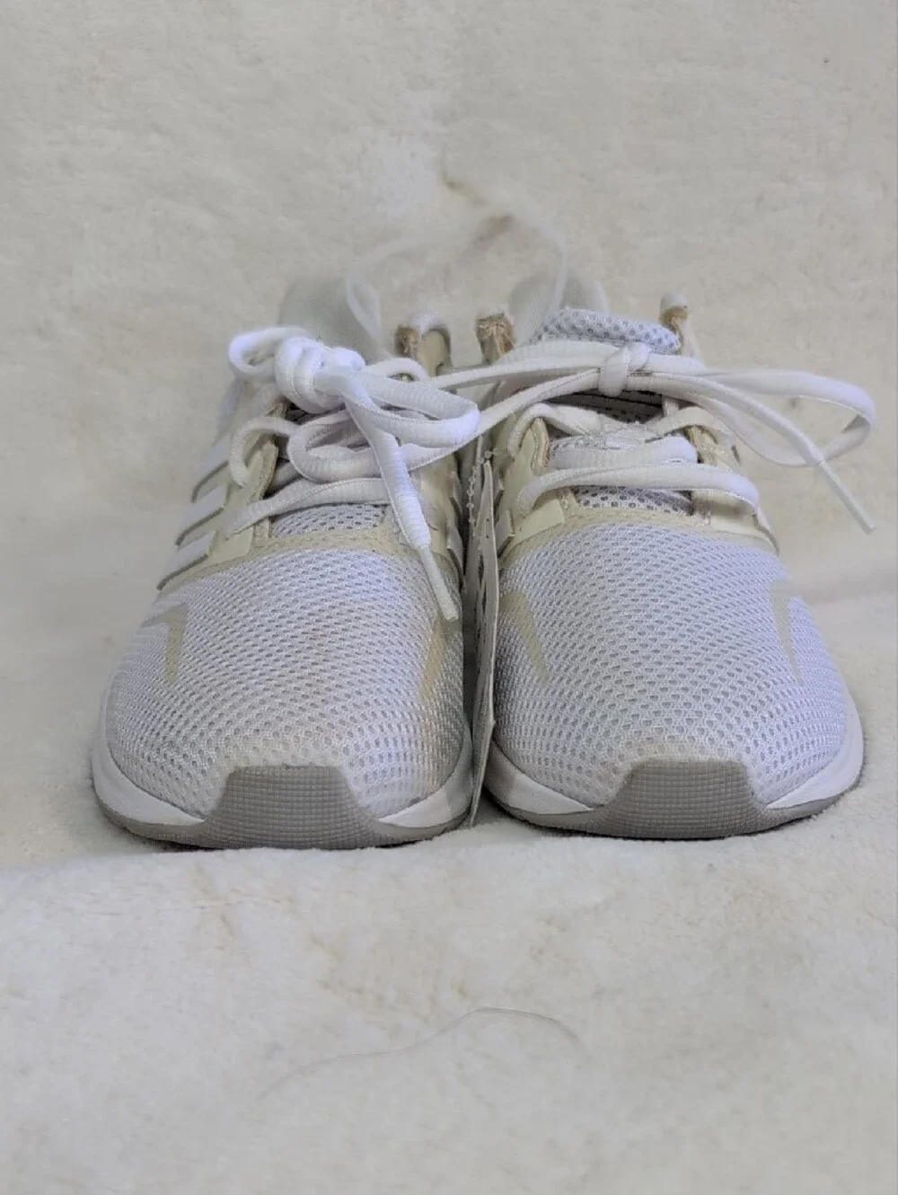👟 Kids Adidas White Runfalcon Sneakers Size 1.5
